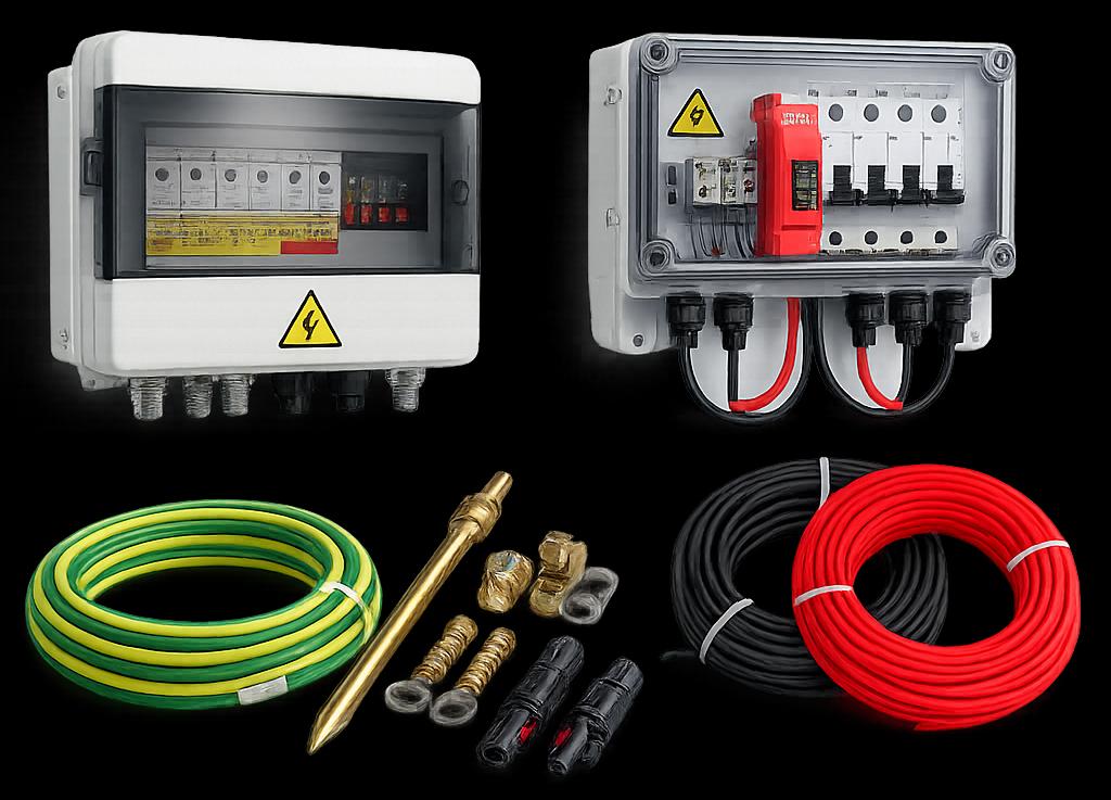 Solar BOM components